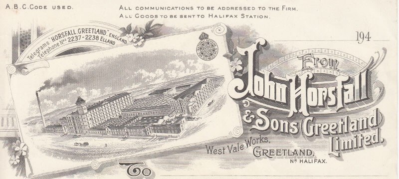 Company letterhead from the 1940s.
