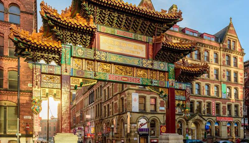 Chinatown in Manchester