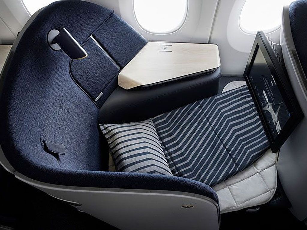 Finnair Business Class seat