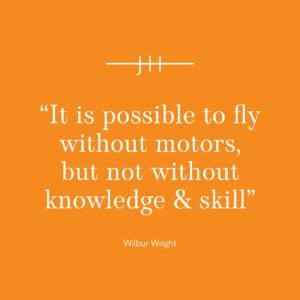 It is possible to fly without motors, but not without knowledge & skills.